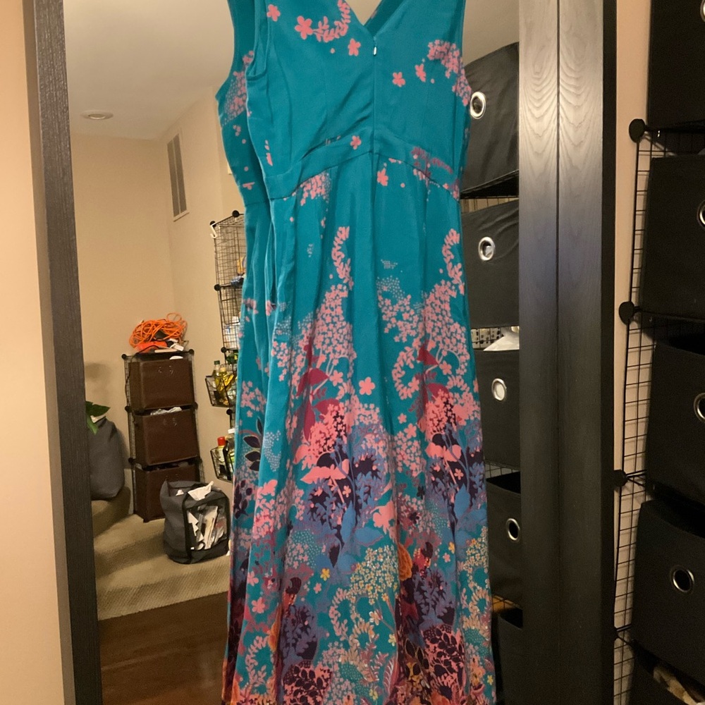 (Lori) Maeve Blue Pink Maxi Sundress - Picture 4 of 9